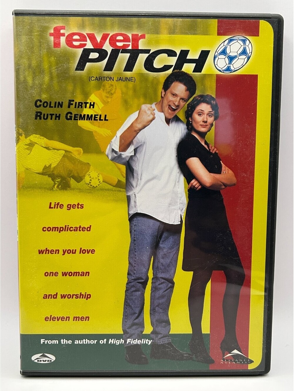 Fever Pitch DVD Bilingual Edition Colin Firth 1997 Comedy David Evans